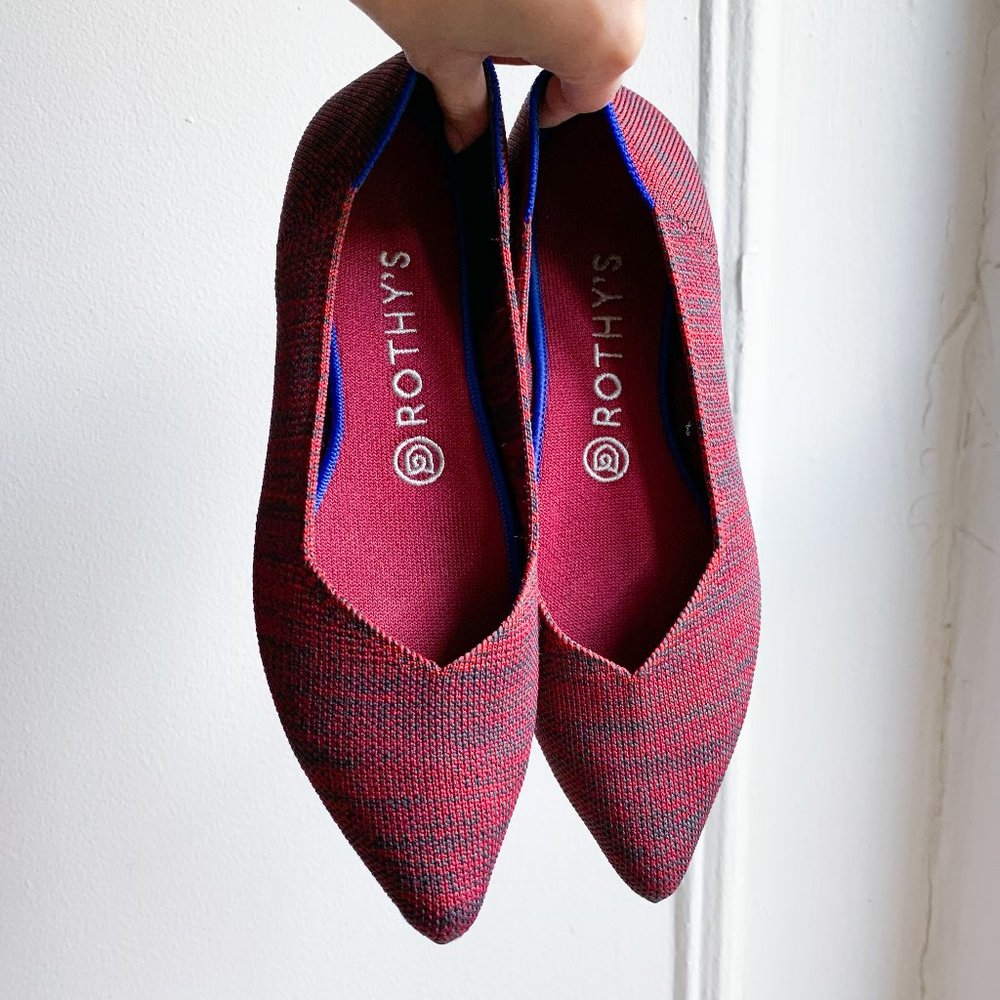 Rothys Marled Classic Pointy Toe Flats
